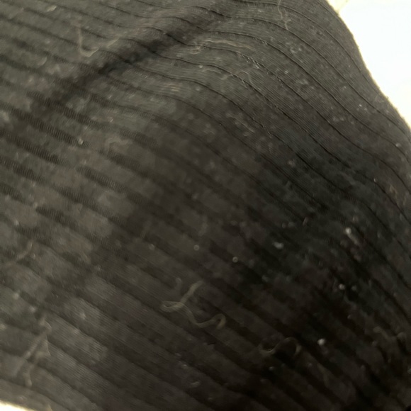 old collection garage black long sleeves crop top - Picture 2 of 2